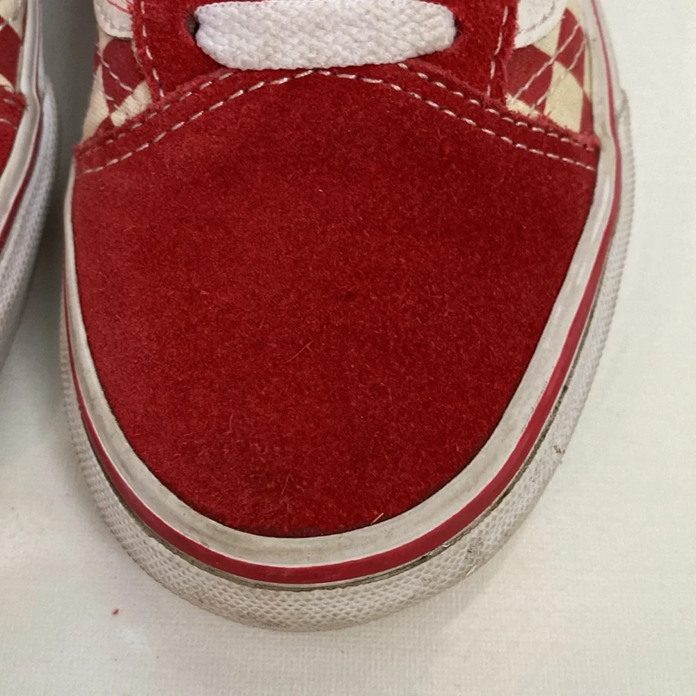 Youth Vans Old Skool Checkerboard sneakers size 3.5 - Picture 14 of 16
